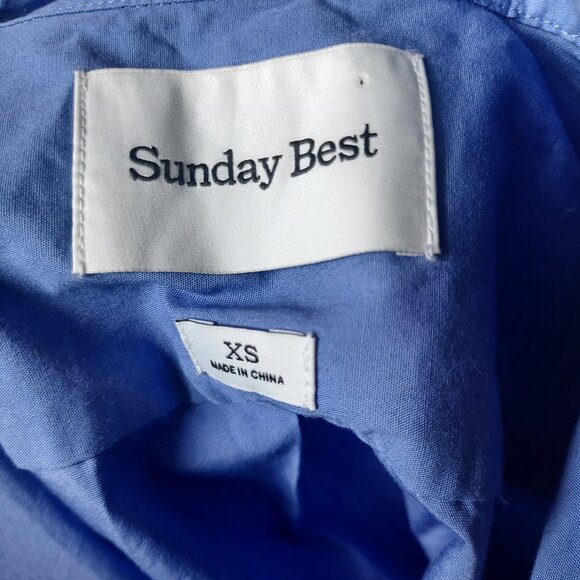 Aritzia 100% cotton oversized shirt XS - Picture 3 of 3